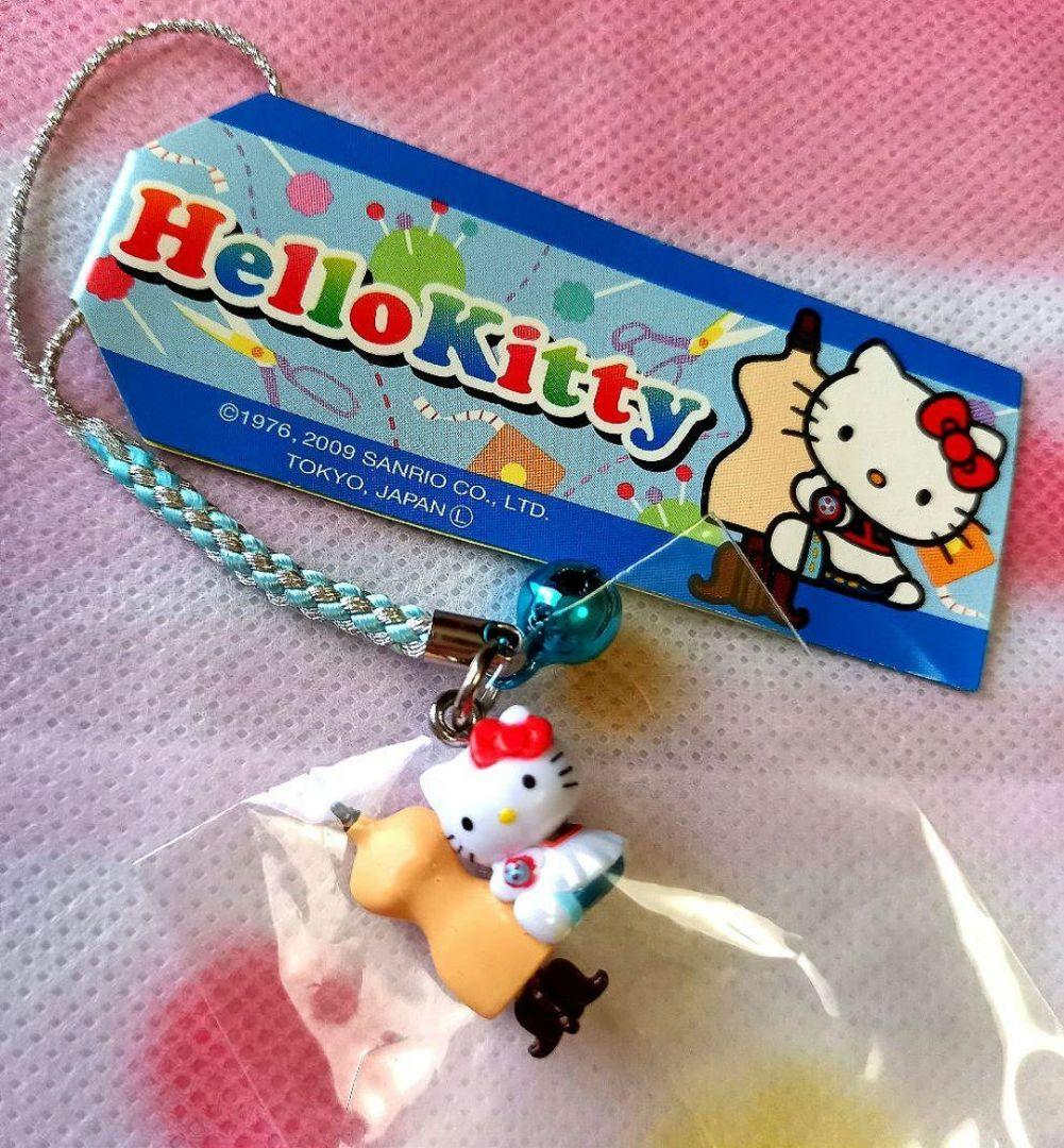 HELLO KITTY　デザイナー　ストラップ　根付け　激レア