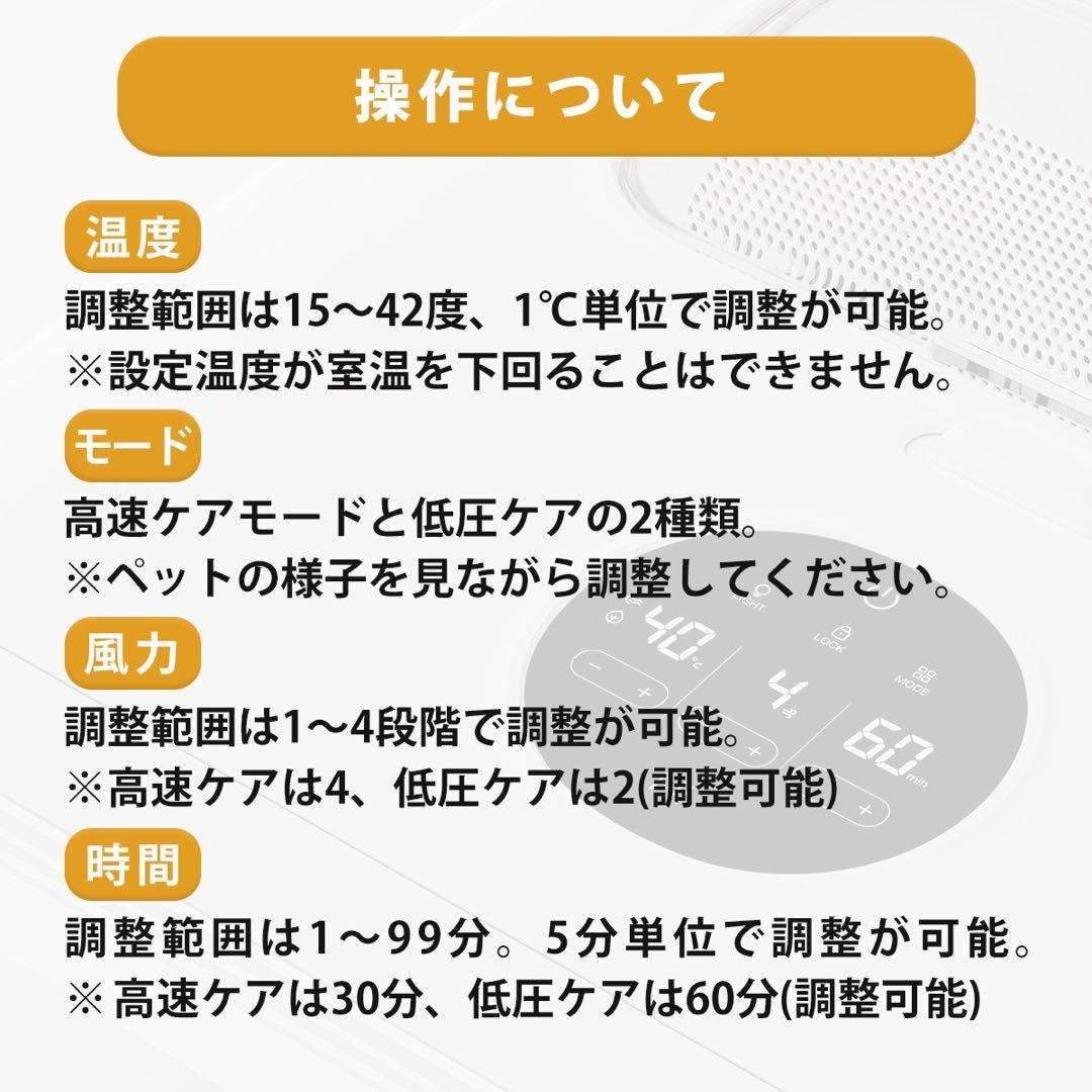 【PET MARVEL】ペットドライルーム H4 速乾 大容量 安全 猫犬