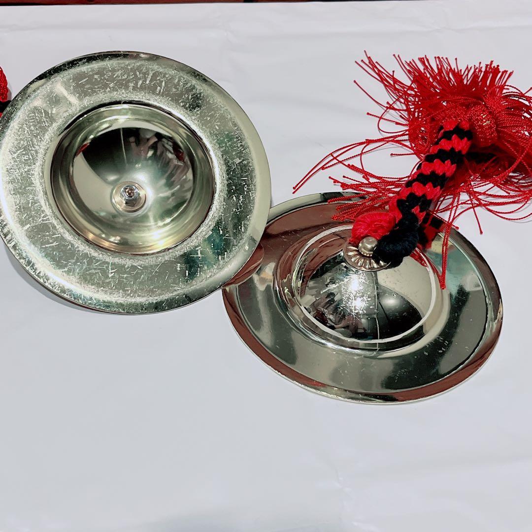 【最終値下げ】ねぶた祭り 手振り鉦 チャッパ 鉦 5寸 15cm