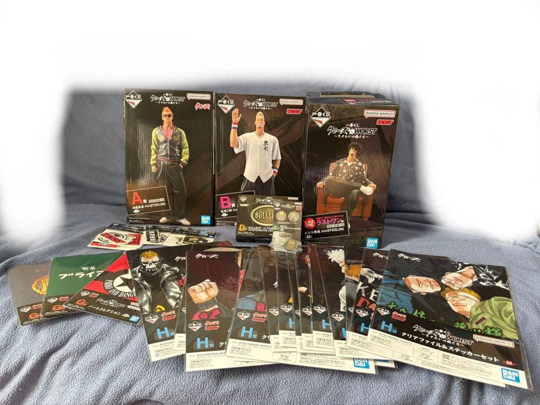 一番くじ クローズ＆WORST ～さすらいの鴉たち～　A B ラストワン