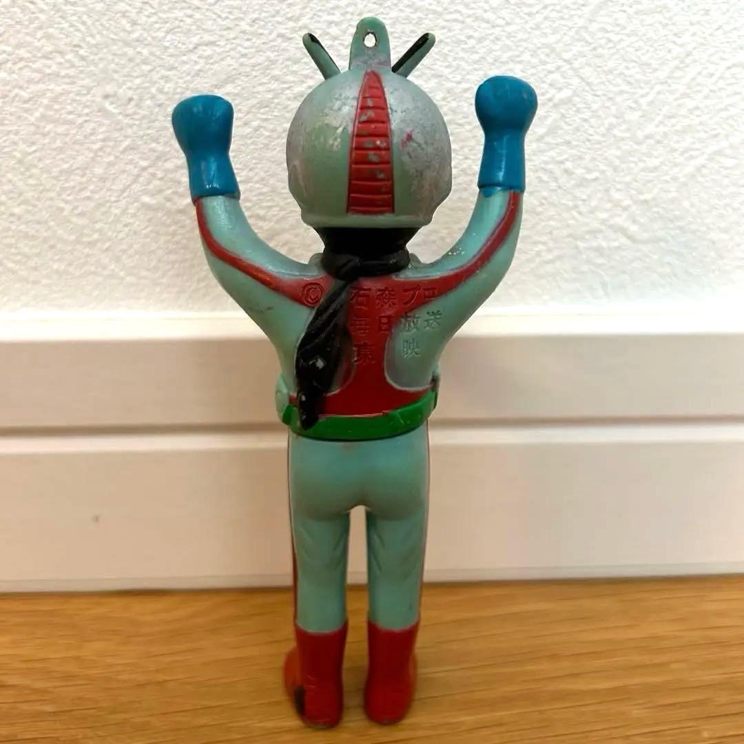 ポピー 仮面ライダーX ソフビ ペンダント 昭和レトロ 当時物