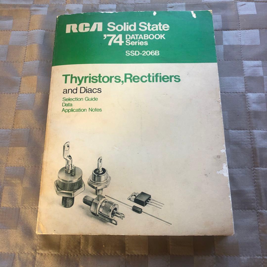 RCA solid state DATA BOOK 1974 無線