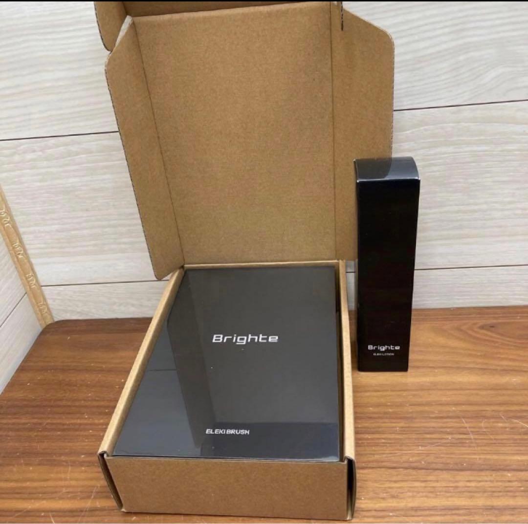 【新品未開封】ブライト エレキブラシ+ エレキローション