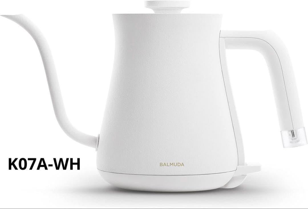 ぷ*ん様 BALMUDA The Pot 電気ケトル ホワイト　【K07A-WH