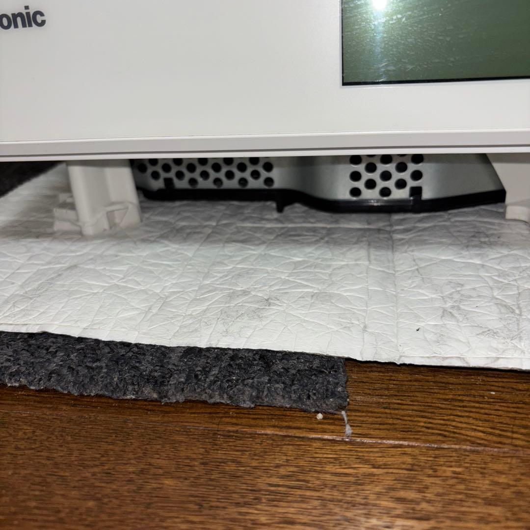 ジャンク品　2018年製パナソニックスチームオーブンレンジ　NE-BS805-W