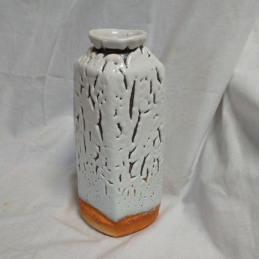 萩焼 小松健作　 白萩花生け