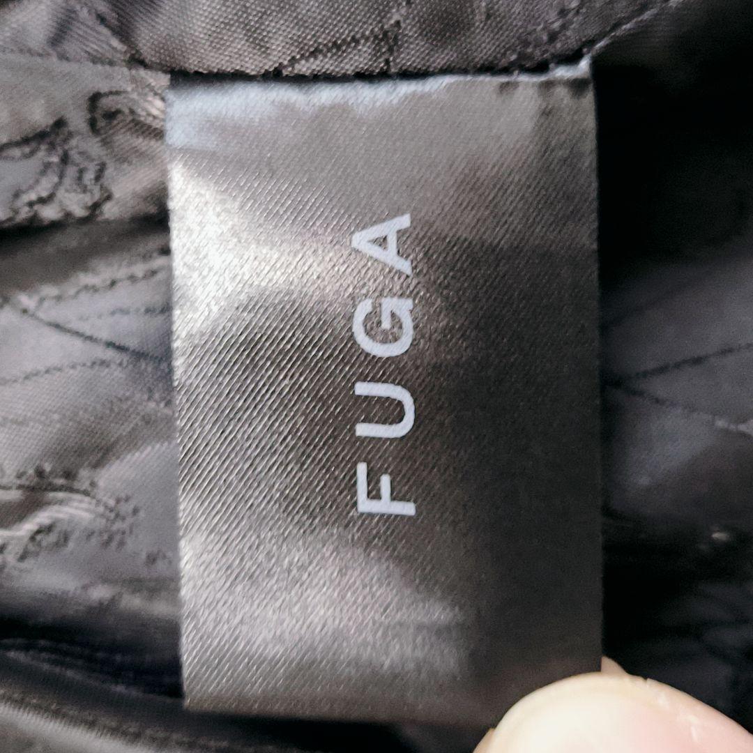 FUGA シングルライダースジャケット レザージャケット ゴートスキン 山羊革