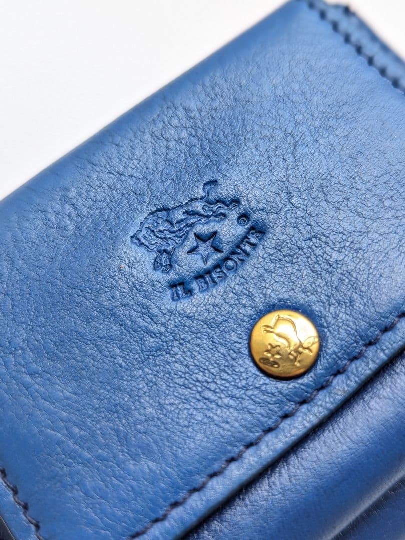 イルビゾンテ【限定色ミルティーロ】トリフォルドウォレット 希少 完売品 男女兼用