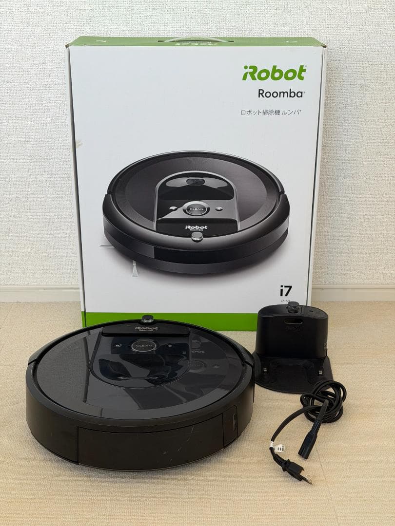 iRobot ルンバ i7 ロボット掃除機 本体＋充電ドック 動作確認済