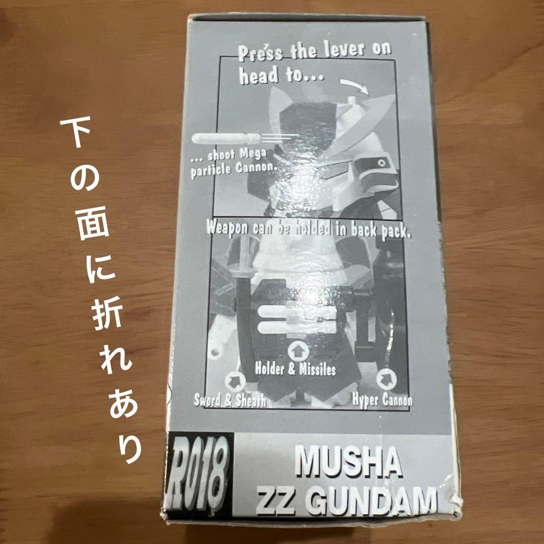 香港限定発売　元祖SDガンダム　武者ZZガンダム　金メッキ
