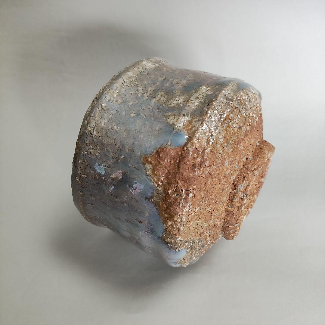 宇田川聖谷　萩焼茶碗　　吉田萩苑　宇田川抱青