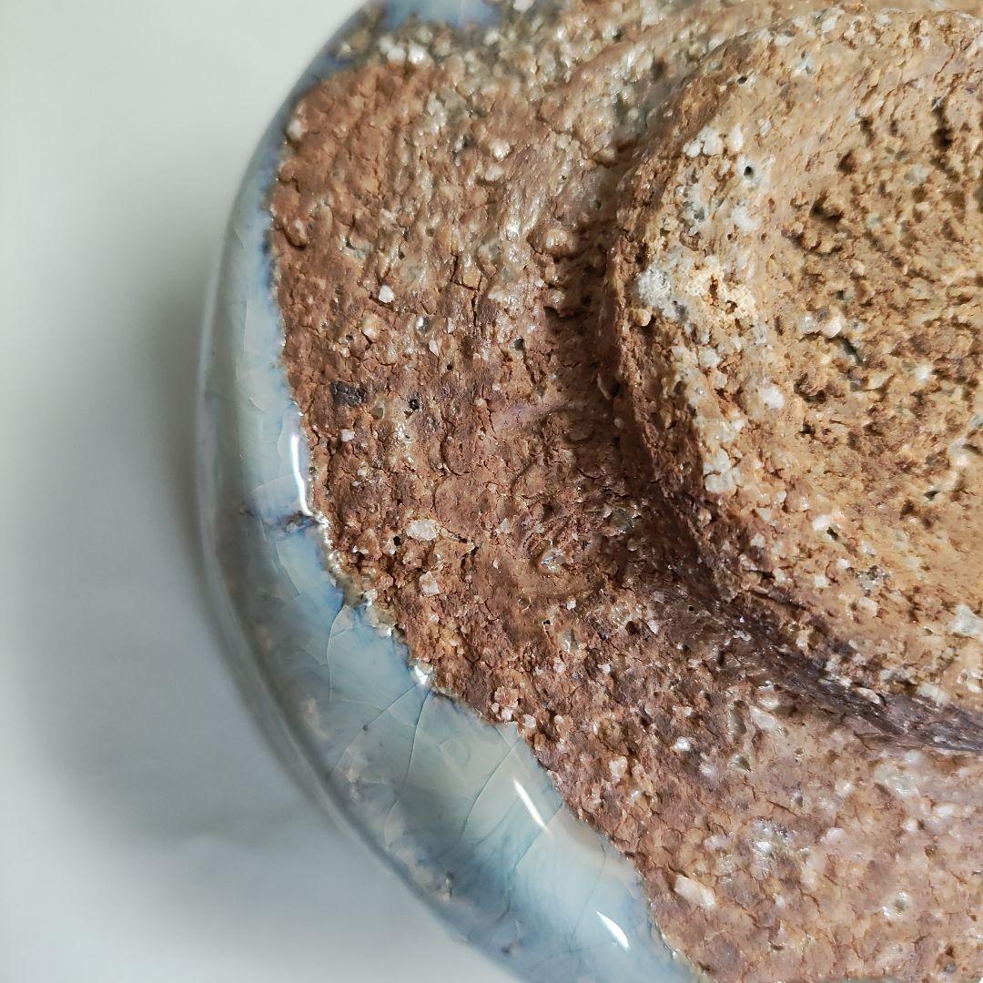 宇田川聖谷　萩焼茶碗　　吉田萩苑　宇田川抱青