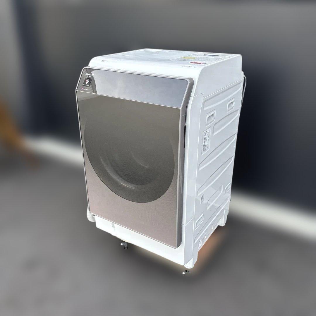 シャープ　ドラム式洗濯機　ES-WS14-TL 2022年製　ヒートポンプ