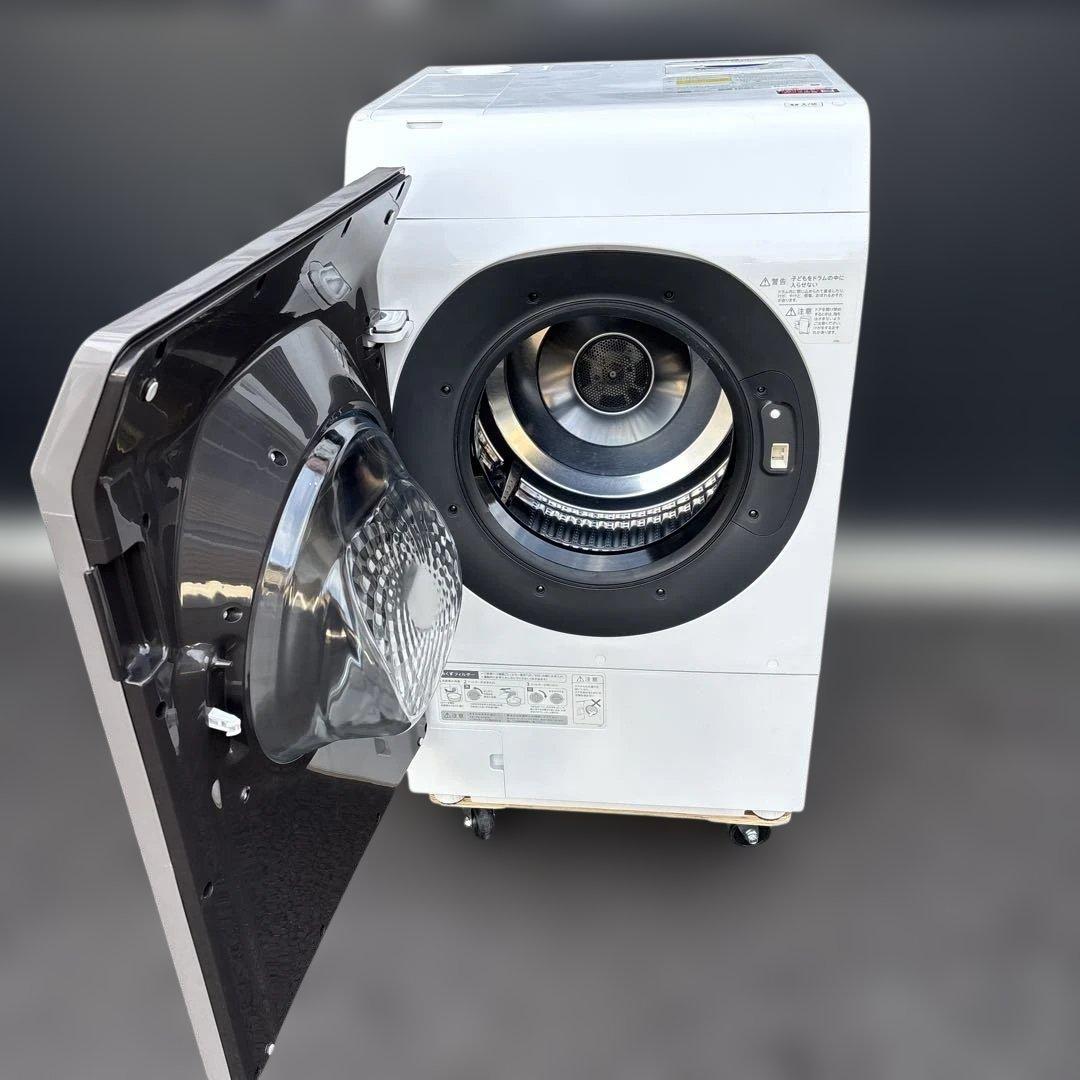 シャープ　ドラム式洗濯機　ES-WS14-TL 2022年製　ヒートポンプ