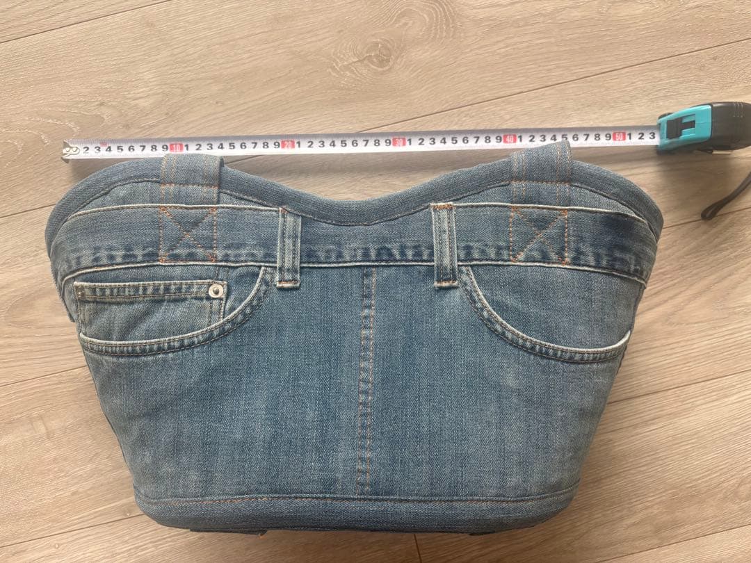 Ragstar デニムキャリーバッグ　犬用 大容量バッグ