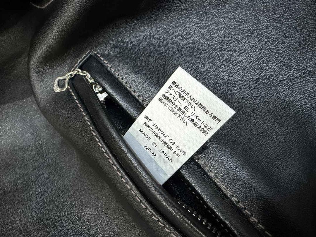 ザ・リアルマッコイズ ブコ Buco J-100 BJ19110 黒芯 美品