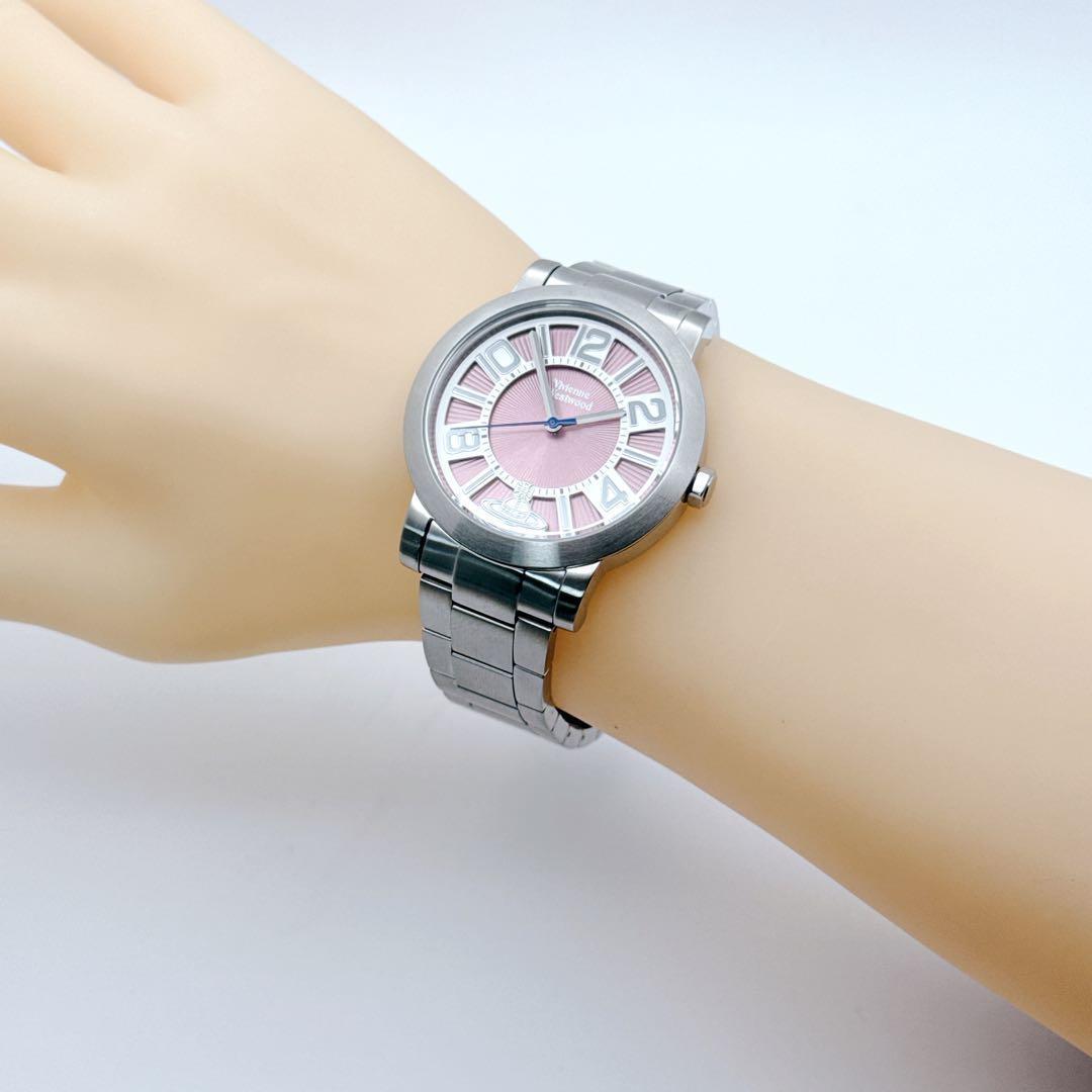 未使用✨ ヴィヴィアンウエストウッド　メタリック オーブ　ギョーシェ彫 サンレイ