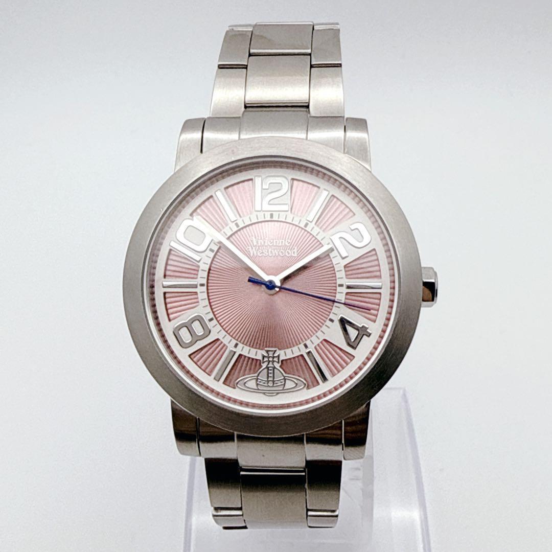 未使用✨ ヴィヴィアンウエストウッド　メタリック オーブ　ギョーシェ彫 サンレイ