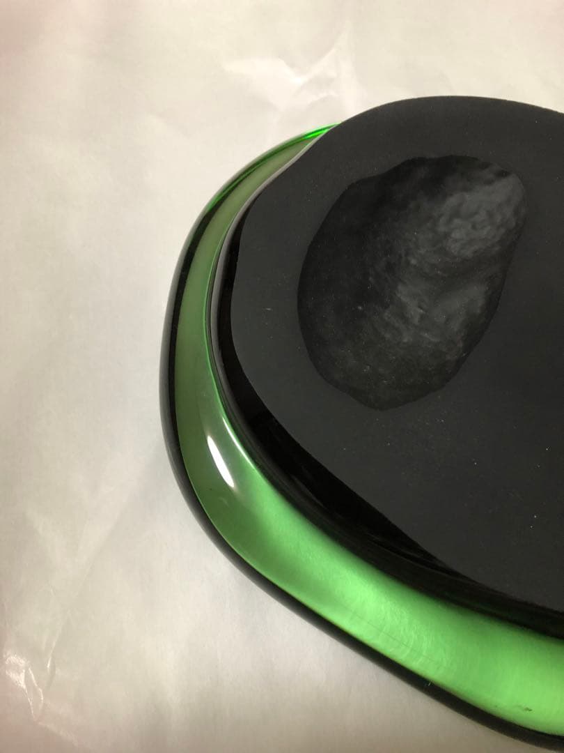 硝硯　益田芳徳氏作　桐箱入