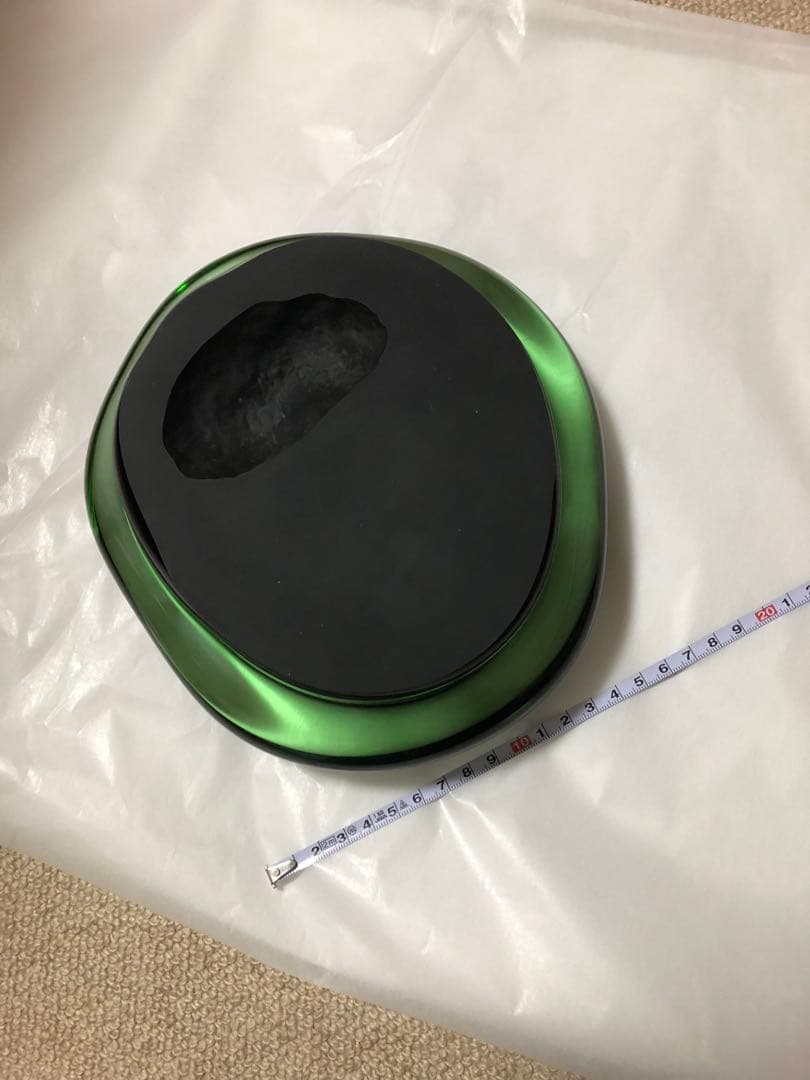 硝硯　益田芳徳氏作　桐箱入