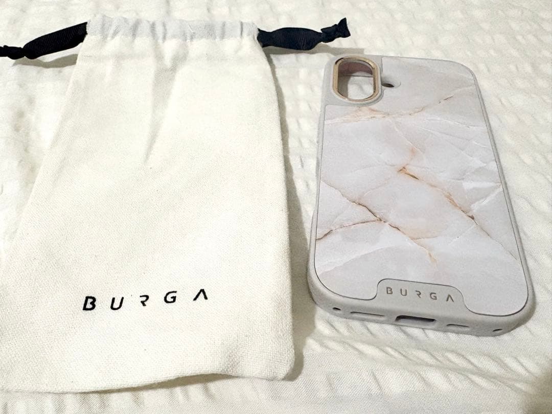 BURGA ブルガ　iPhone16ケース　Vanilla Sand 高級ライン