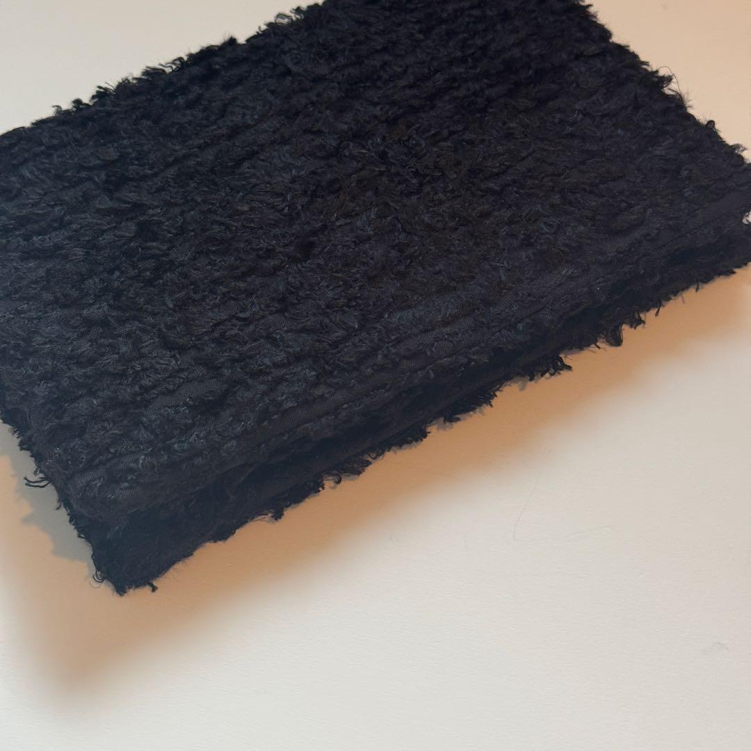 バインダーカバー　ブラック　ボア　A6 韓国　貯金