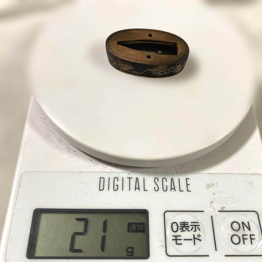 B-73 縁 3個セット　武具　刀装具　骨董品　時代物　日本　美術品　工芸品