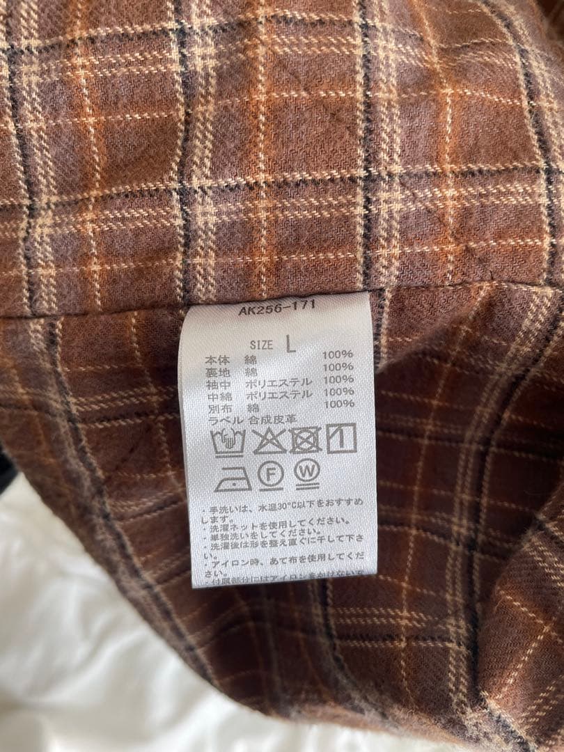 CPCM ブラック コットンジャケット L