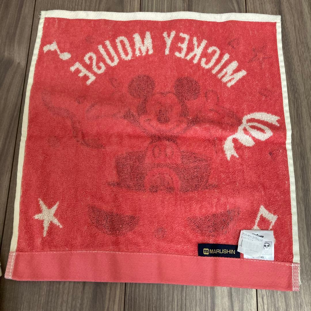 【新品 タグ付】 ミッキーマウス 90周年 タオル 2枚セット