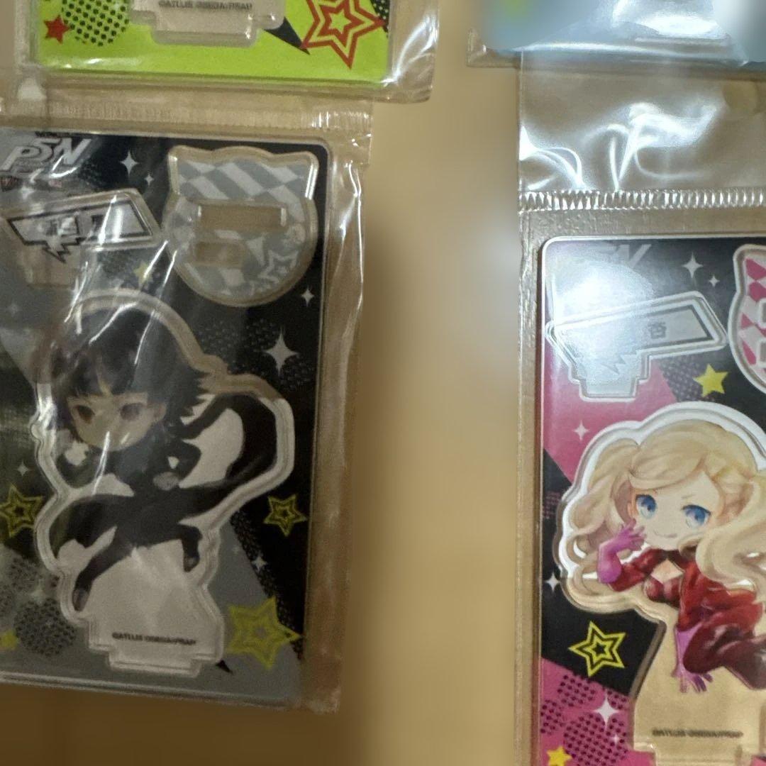 ペルソナ５　ナンジャタウン　アクリルスタンド　全９種　おまけ付　雨宮蓮　明智吾郎