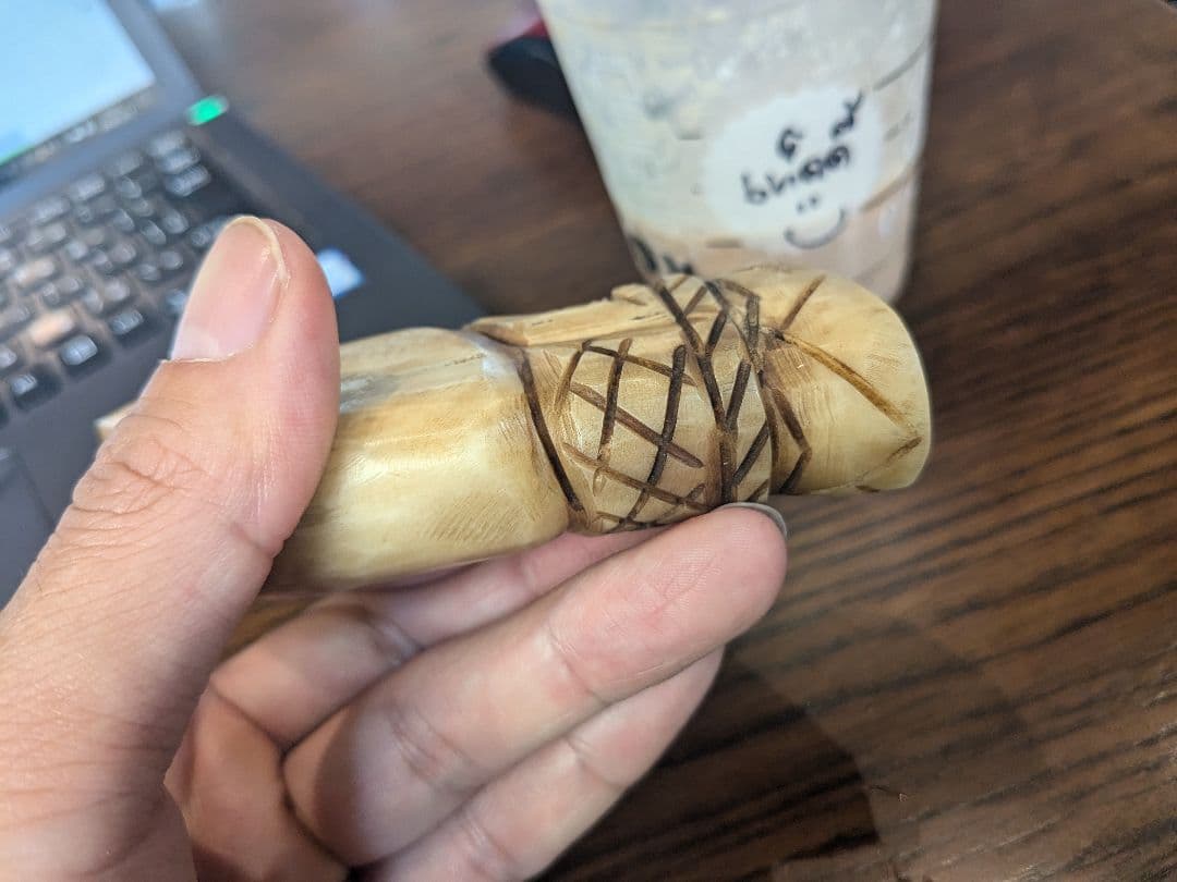 タイのお守りプラクルアン！なんかの角？骨？幸運値アップ！