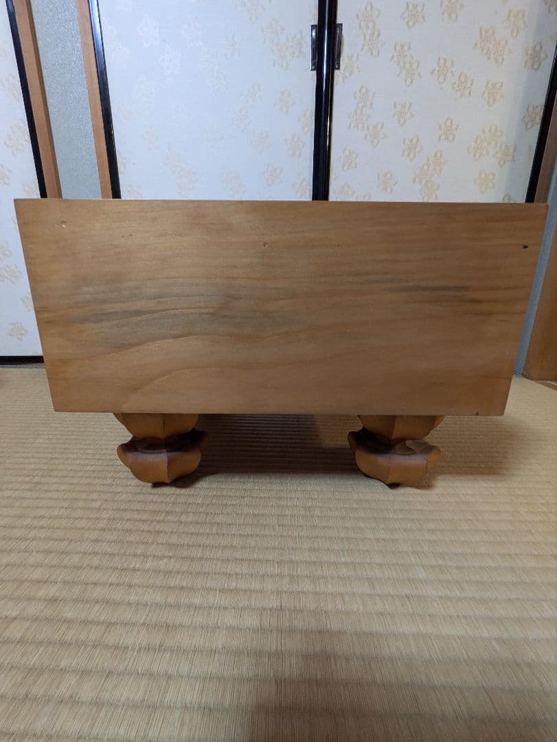 碁盤 本榧 約45.5cm x 42.5cm 厚み19.3cm 高さ31cm