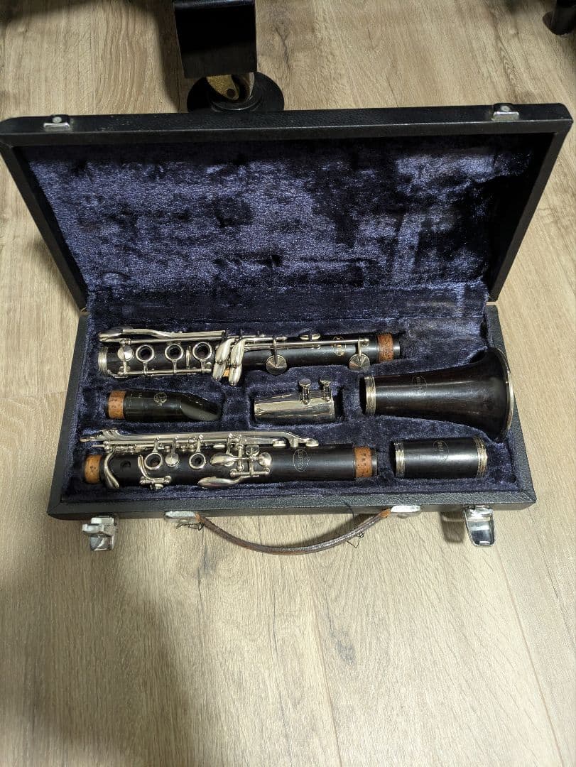 ジャンククラリネット本体 セルマー製マウスピース付き