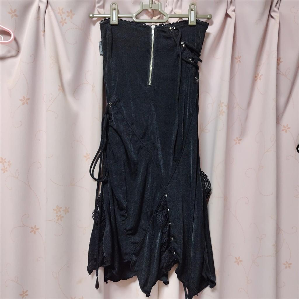 OZZ ONESTE　レース　編み上げ　アシンメトリー　スカート