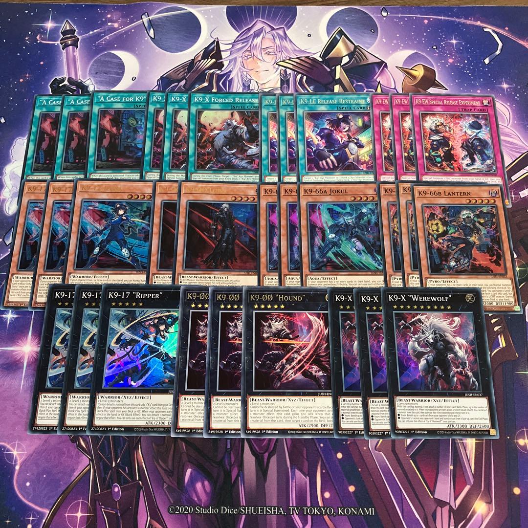 遊戯王　EU版　 K9 デッキパーツセット