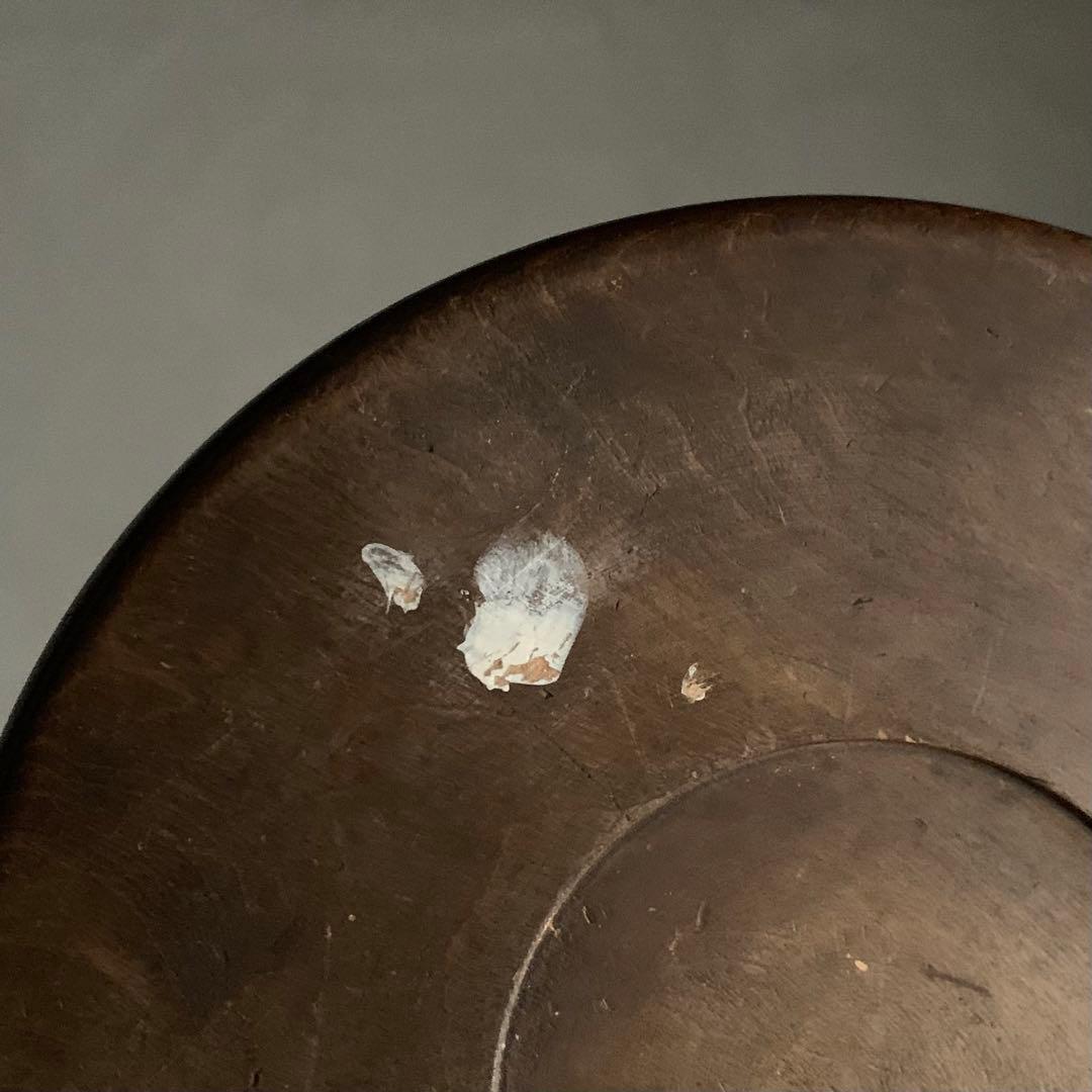 佳き姿の くりぬき盆 小ぶり 古道具 アンティーク