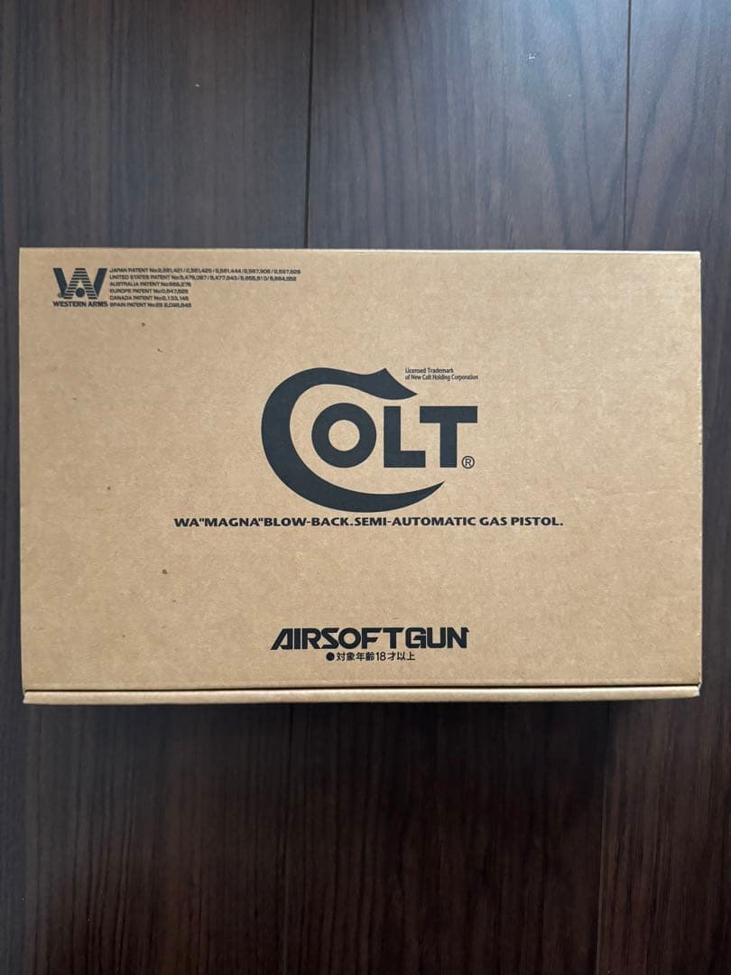 WA コルトガバメント　M1911A1 ガスブロ