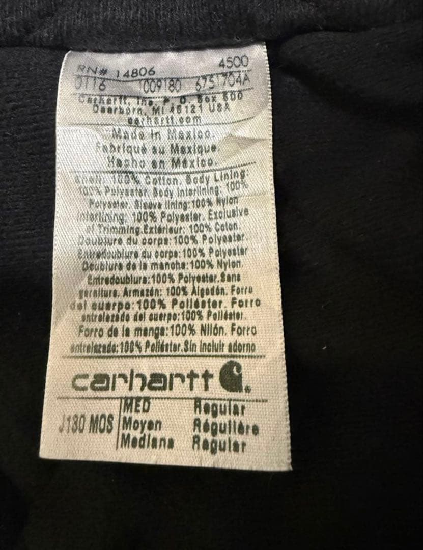 Carhartt カーハート　アクティブジャケット　モス　グリーンM