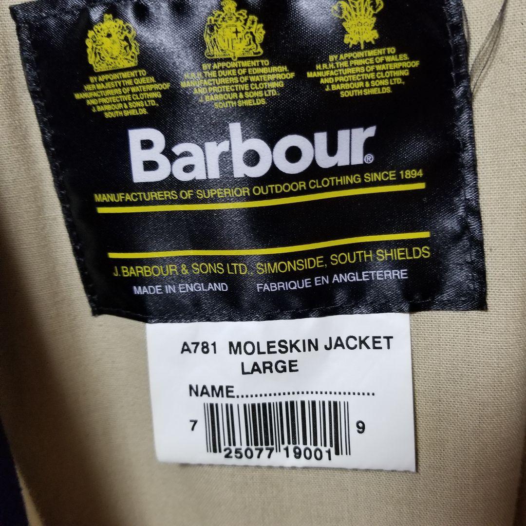 90s BARBOUR moleskin バブアー モールスキン L