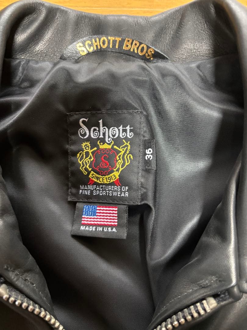 Schott ショットレザートラッカージャケット7209