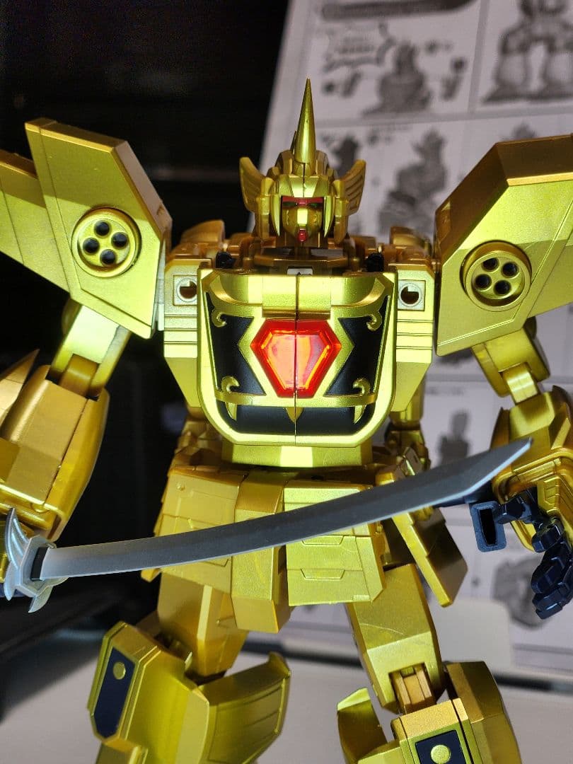 バンダイ　SMP　黄金勇者ゴルドラン　製塗装済完成品　検索　超合金　ガオガイガー