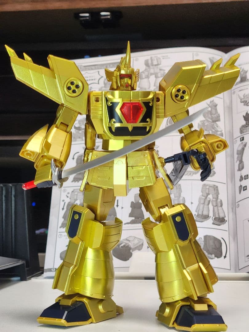 バンダイ　SMP　黄金勇者ゴルドラン　製塗装済完成品　検索　超合金　ガオガイガー