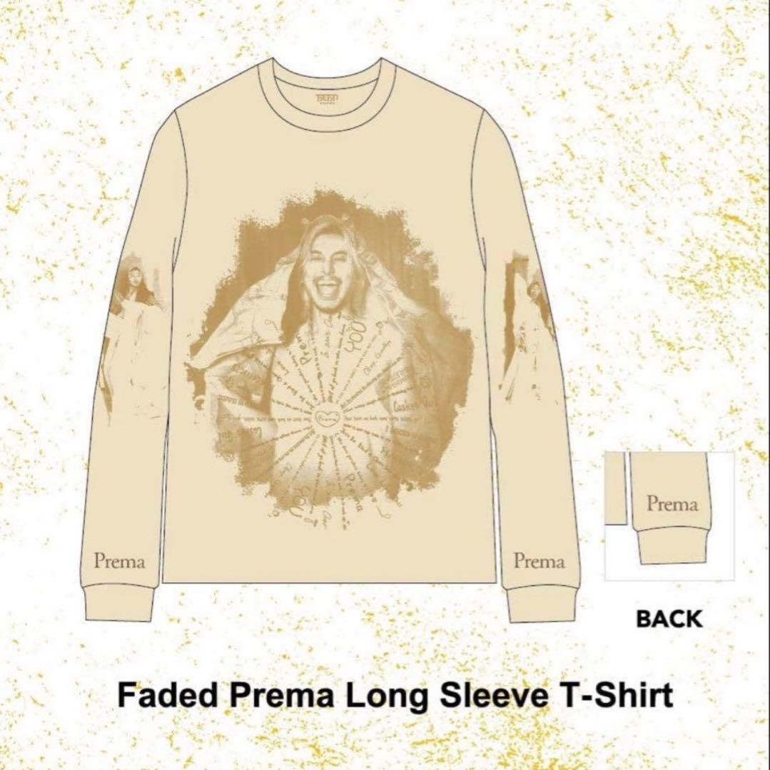 新品　藤井風 Long Sleeve T-shirt Prema S