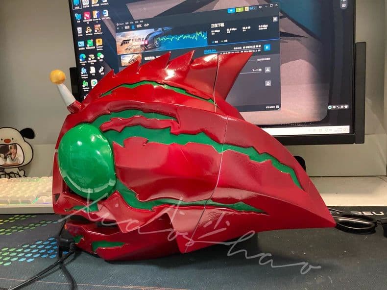仮面ライダーアマゾン ヘルメット コスプレ 1：1 着用可能 特撮