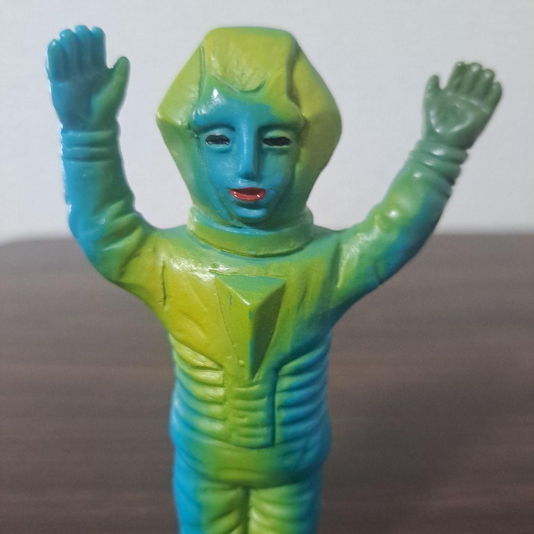 メルゴールドサタン　マルチ　ソフビ　大里玩具　ジャンボ指人形　ミラーマン