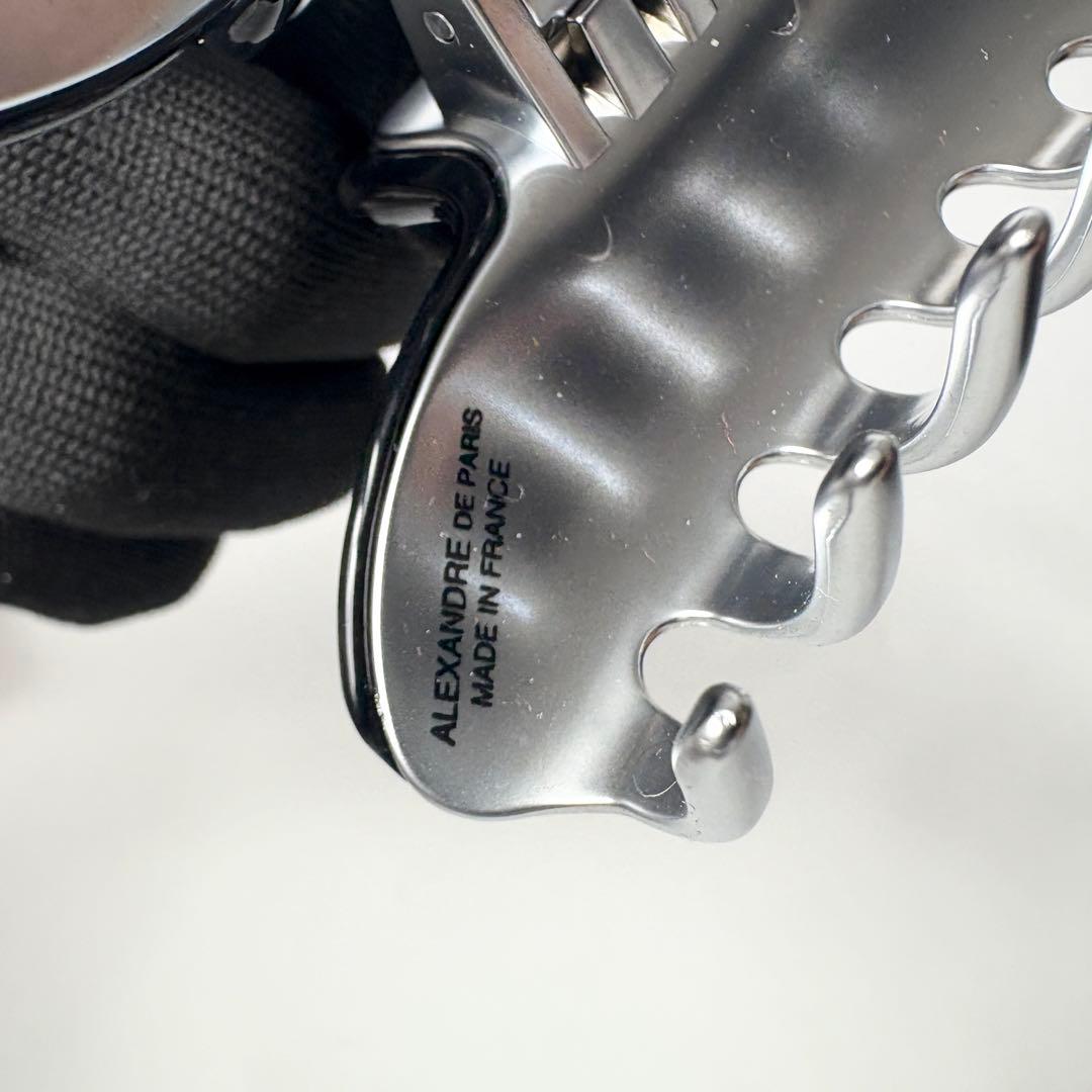 アレクサンドルドゥパリ　ヘアクリップ　ヴァンドームクリップ　ブラック.