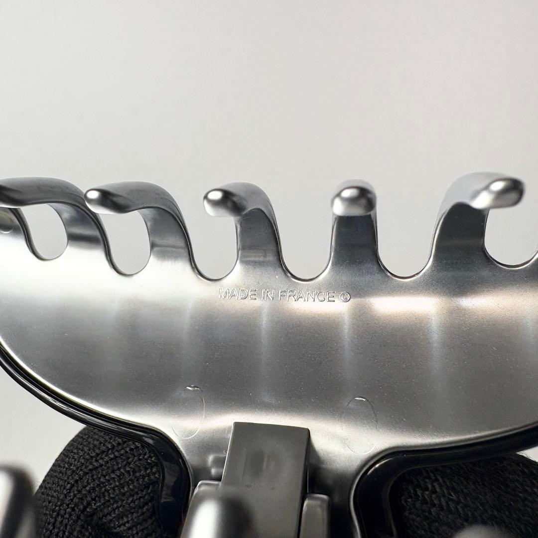 アレクサンドルドゥパリ　ヘアクリップ　ヴァンドームクリップ　ブラック.