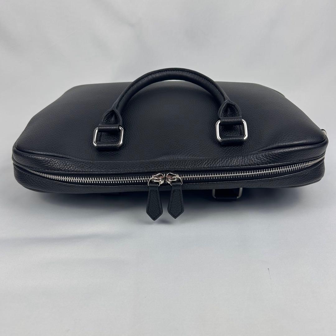 【新品未使用】MURA ビジネスバッグ レザー 2way A4可能