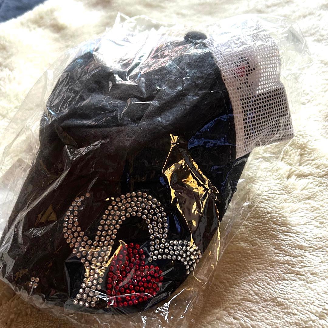 浜崎あゆみミスアンツアーキャップ ラインストーン加工 希少品