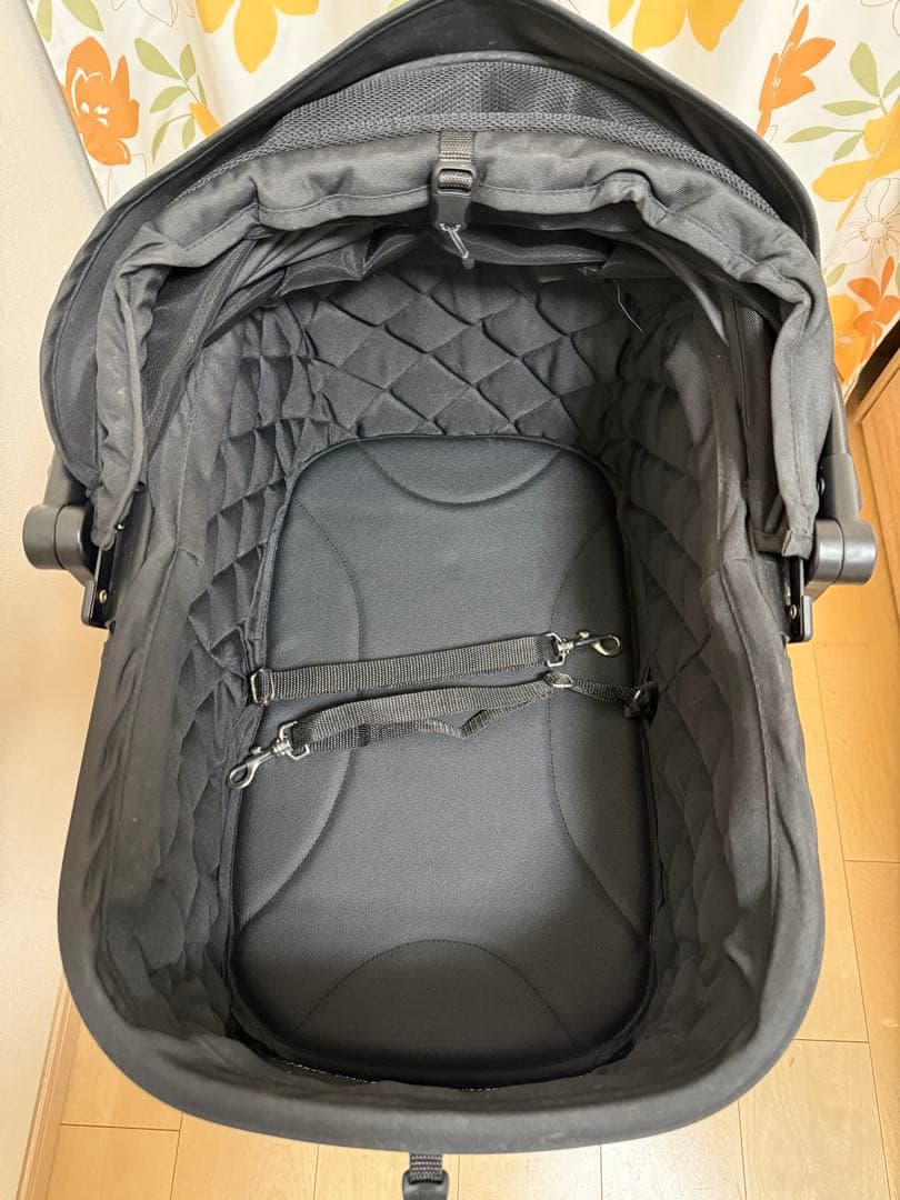 折りたたみペットカート ブラック　AIRBUGGY. wizx